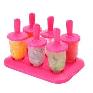 2020 Products Supply Kitchen Accessories Summer Food Grade DIY Frozen Ice Cream Maker Cube Tools Popsicle Stick Ice Molds