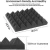 Import 2020 Self-adhesive Soundproof Pyramid Acustic foam Acoustic Foam Panels from China