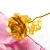 Import 2020 Shopfiy Hot Sale 24K Gold Rose Valentine&#x27;s Day Gift Box Set Galaxy Rose Present Artificial Flower Plated Rose Birthday from China