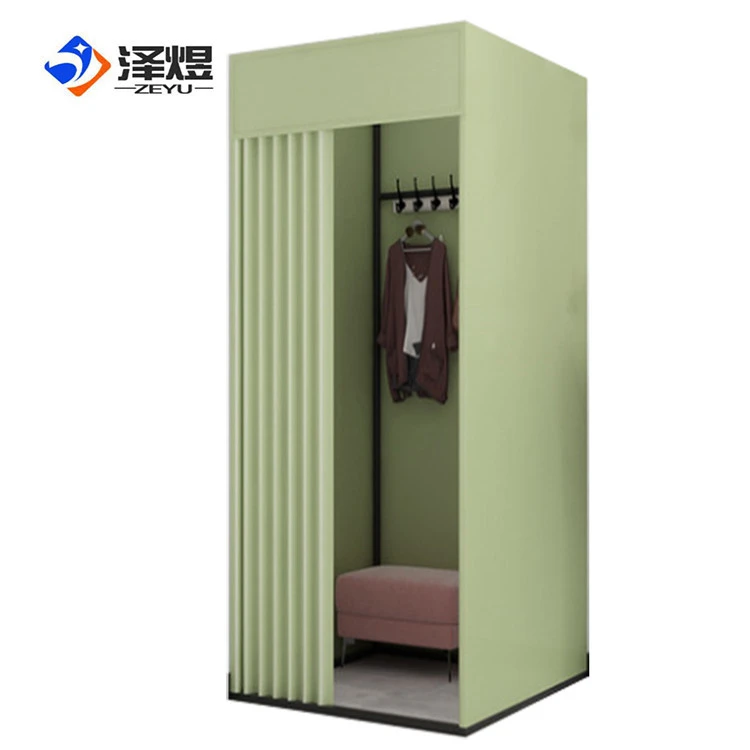 2020 top selling trade show portable dressing room mobile changing room tension fabric fitting room