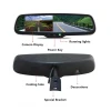 2021 HD  4.3 inch Rearview Mirror for Honda Nissan Suzuki KIA Peugeot monitor Reverse Camera Mirror parking system