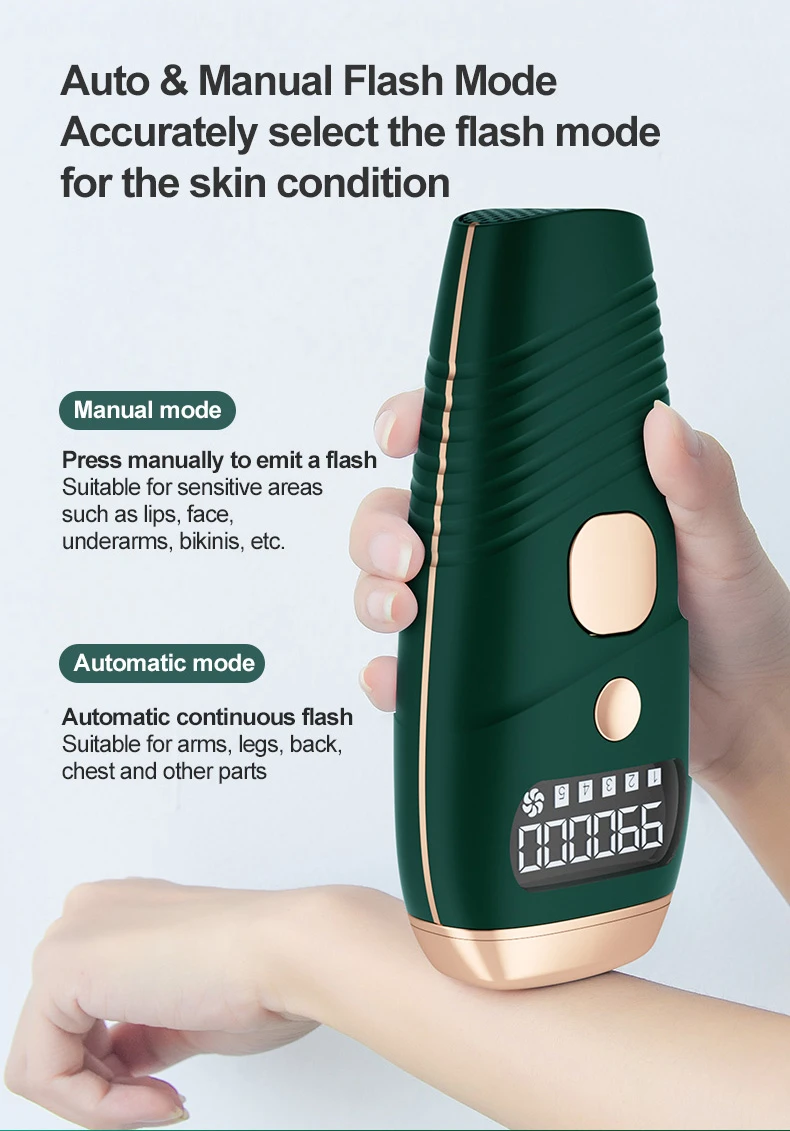 2021 hot selling home use ipl hair removal home ipl remover handset for men and women