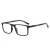 Import 2021 new mens square luxury acetate TR90 transparent glasses frame optics New Acetate TR90 Spectacle Frame from China