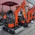 Import 2021 New Model Chinese New 1.2 ton Escavadeira pequena Crawler Excavator MT-100 from China