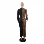 2021 New Womens  Casual Dresses Women Spring Long Sleeve Maxi  Bodycon Dresses Women Lady Elegant African Dress