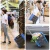 Import 2021 Newest Big Capacity 35L Foldable Cart With Seat Hand Push Wagon Cart Collapsible 38*33*36cm Load bearing 25kg from China