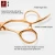 Import 2021 Yonghe UC-6.3S light rose gold titanium coating 6.3" barber hair cutting scissors in Japan 440C steel from China