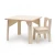 Import 2021cheap bear style wood chairs children favorite toys kids table and chairs wood study table nordic table school furniture from China