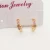 Import 2023 Best Selling Fashion Jewelry Gold Huggie Fancy Small Earrings For Women from China