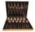 Import 20pcs stainless steel copper colored flatware set jieyang cutlery set from China