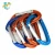 Import 22kn wholesale CE ANSI UIAA certificated custom logo/packaging rock climbing safety tool rope solid gate carabiner hook from China