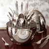 24 Pcs Mood  Cutlery Set Flatware Spoon and Forks Knife,Stainless Steel  Gold Cutlery wedding luxury tableware