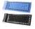 Import 2.4g silicone  rubber computer wireless touch keyboard from China