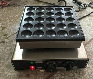 25 holes Electric 110v /220v Poffertjes Grill/ Mini Pancake Machine