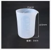 250ml Silicone Measuring Cups Flexible High Precision Read Measuring Cup for Resin Epoxy Craft Pouring
