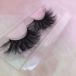 25mm mink eyelash private label fluffy 3d mink lashes wholesale 5d mink eyelashes