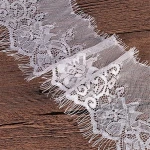 3 Meters Black Eyelash Guipure Fringe Lace Trim For Wedding Doll Dress DIY Sewing