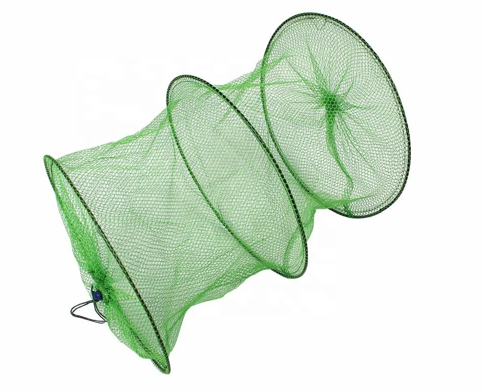 30*42cm Small Mesh Nylon Dip Fish Net Carp Fishing network Crayfish Trap Cheap Fishing Nets China Fising Tackle tool