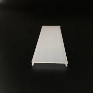 30mm Opal polycarbonate light diffuser for aluminum led profile in Dongguan