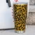 Import 30OZ Gold Leopard Epoxy Tumbler 30 OZ Glitter Gold Cheetah Stainless Steel Cup Gifts For Water Holder DOM1172 from China