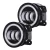 Import 30W fog lamp led 4inch 6000K auxiliary driving light,4" fog light lamp for Jeep from China