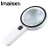 Import 30X Portable High Power Handheld Magnifying Glass with Led Light, Double Glass Lens Jumbo illuminated Magnifier Glasses from China