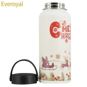 32 oz Stainless Steel Double Wall Insulated Vacuum Bottle with Cap
