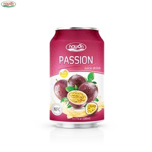330ml NAWON Canned High quality  passion fruit puree Consuming Citrus Lowers Risk of Certain Diseases Suppliers and Manufacturer