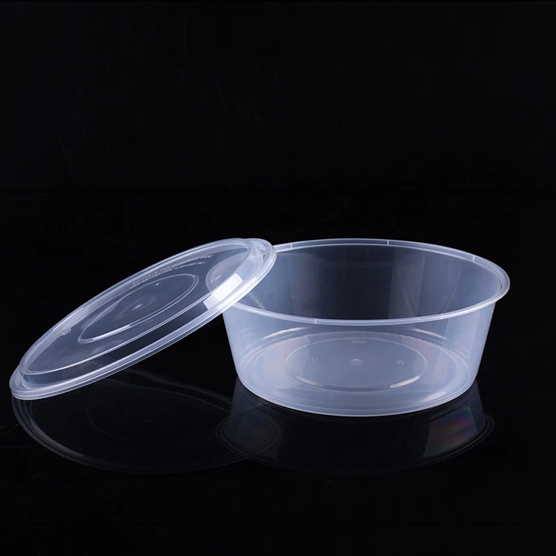 3500ml Professional Manufacture Environmental Protection Disposable Plastic Food Container With Lid