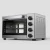 Import 38L  Electric Pizza Baking Oven With Rotisserie Convection Toaster Oven from China
