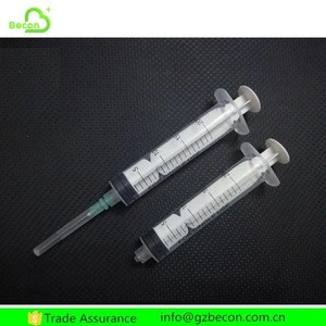 3CC 5CC Medical Consumables Non Sterile or Sterile Disposable Syringe