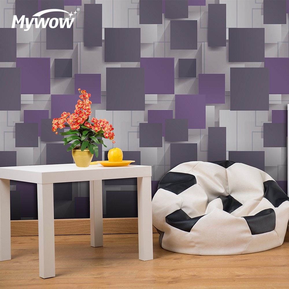 3D Mywow House Art Intrior Decor Suede Wallpaper