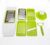 3interchangeable Blades Set Vegetable Chopper Fruit Dicer Salad Onion Vegetable Cutter With Food Container