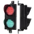 Import 4 Inch Led Traffic Light with Hooded Red & Amber &Green Signals on Sale from China