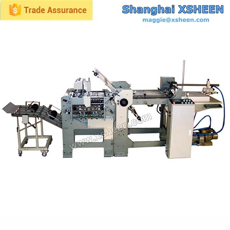 435 paper processing machines type industrial paper folding machine