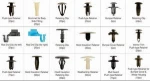 475pc Automotive Push Fastener Plastic Auto Clip Kit For car