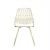 Import (4pcs price)online buying french style high back gold lucy industrial dining arrow chair for hotel and restaurant from China