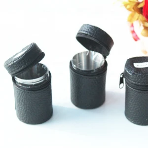 4pcs Set Mini Portable Wine Cup Bar Accessories Stainless Steel Shot Glass Cup