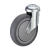 Import 4&quot;5&quot; durable Escalator shopping cart pu swivel wheel caster from China