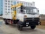 Import 5 tons 5T pickup truck crane with cable winch from China