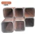 Import 500mm 3x3 carbon black steel square tube from China