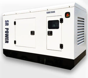 50HZ 3Phase AC 400V 15Kva Silent Diesel Generator