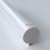 50mm Round Shape Pendant Light Tube LED Aluminum Profile with 360 degrees Milky PC Cover