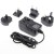 Import 5V 2A 10W Interchangeable Plug Power Adapter with UL CE GS FCC SAA C-TICK KC PSE from China