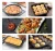 Import 6-Pcs Nonstick Bakeware Set High Quality Baking Sheets Cookie Trays read Loaf  Round Cake Pan Carbon Steel Baking pan from China