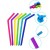 Import 6pcs/set Reusable Drinking Straw Silicone Straws For Home Party Barware Accessories from China