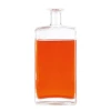 700Ml  Embossed Tequila Glass Bottle With Resin Painting Color Cap