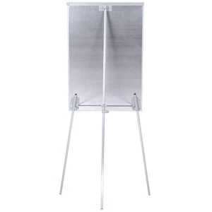 70*100 Mobile tripod aluminum stand easel whiteboard flip chart