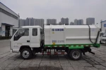 7cbm small Side self loading garbage truck for sale