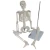 Import 85cm medical  human body model skeleton model of human anatomical teaching for school and hospital from China